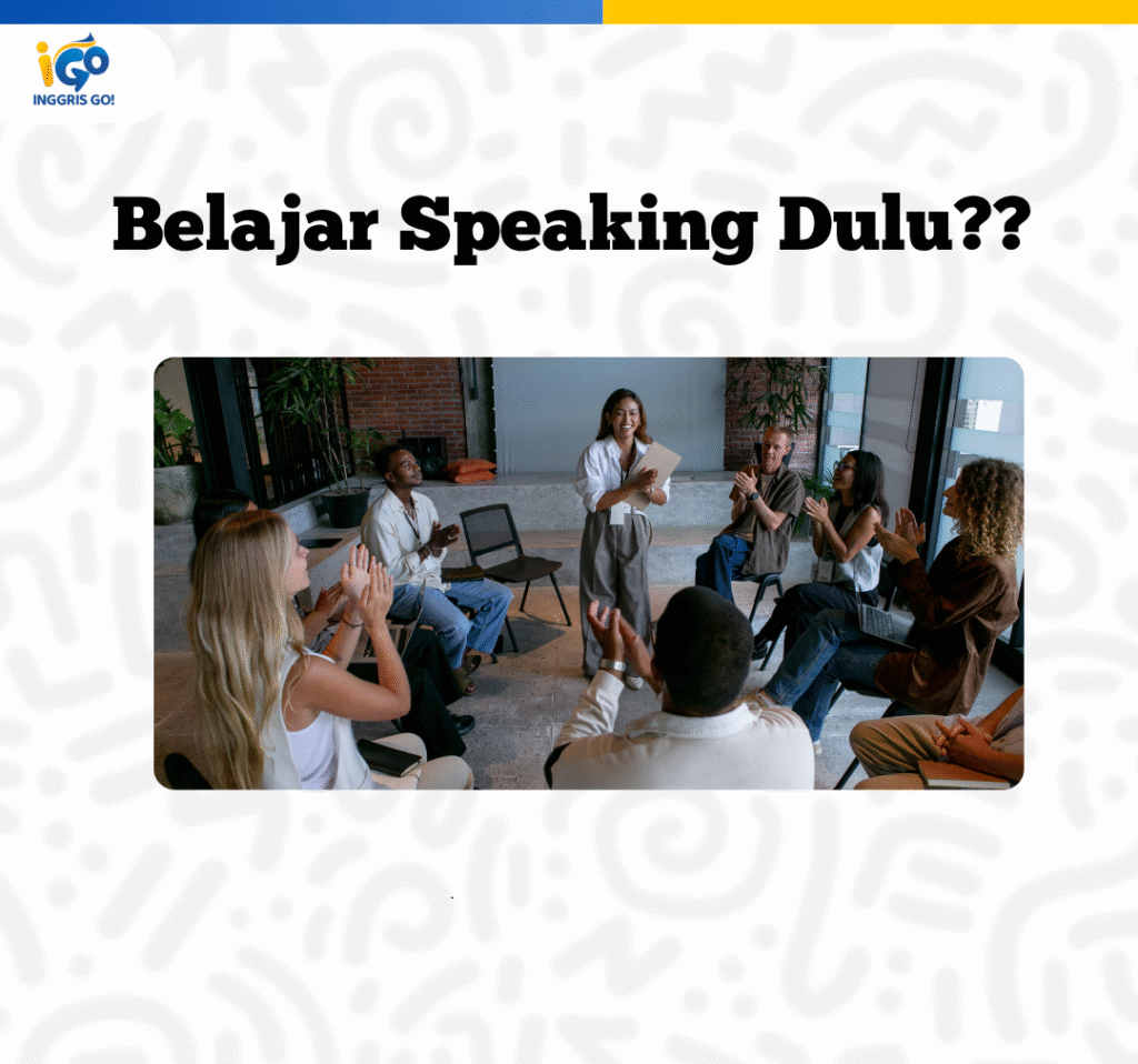 speaking atau grammar
